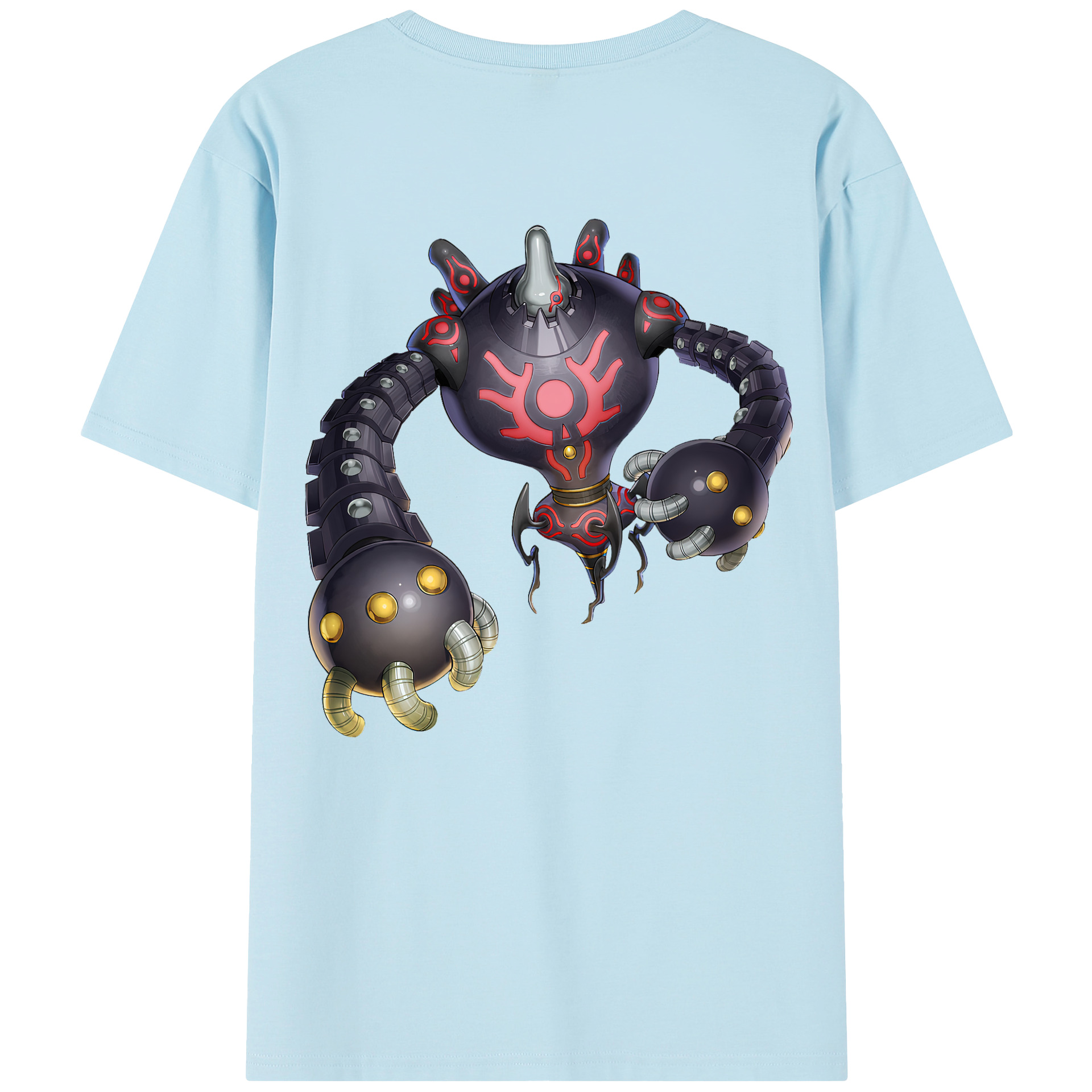 （画像用） 遊☆戯☆王 Yu-Gi-Oh! 綿100％半袖Tシャツ（背面プリント）